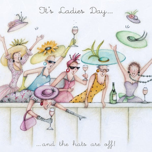 It's Ladies Day...and the hats are off! Card - Berni Parker