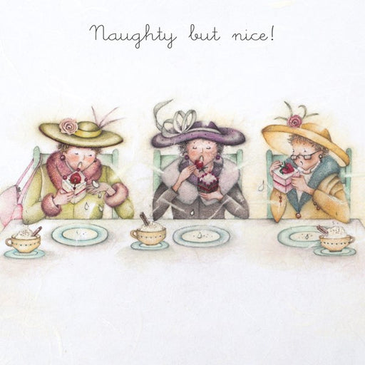 Cake Card - Naughty but nice! Berni Parker