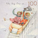 Ladies 100th Birthday Card The Big One at ... 100