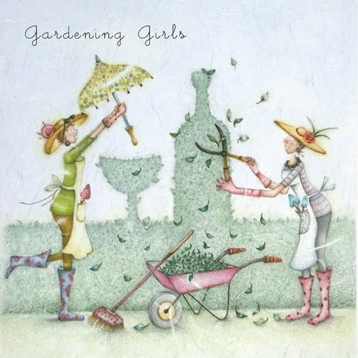 Gardening Card For Her - Gardening Girls - Berni Parker