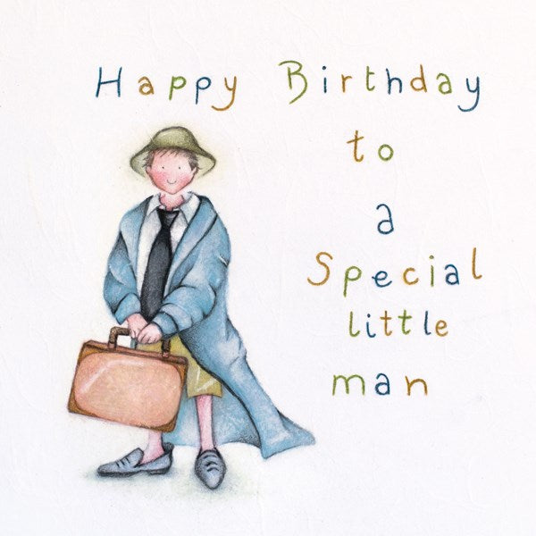 Boy Greeting Card - Happy Birthday to Special little man