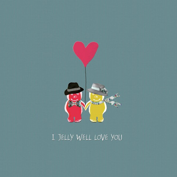 Love Card - I Jelly Well Love You, From Sally Scaffardi Design