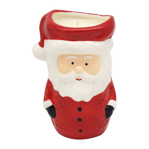 Ceramic Santa Candle