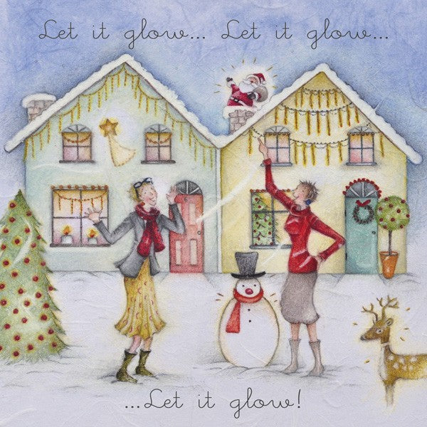Christmas Card - Let it glow... - Berni Parker