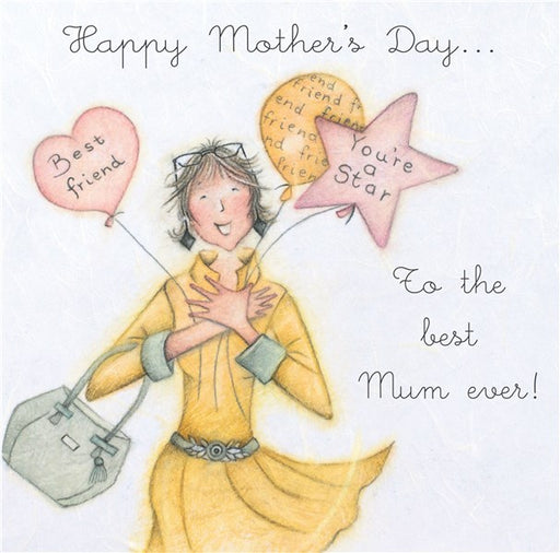 Mothers Day Card - Happy Mothers Day...To the best Mum ever! - Berni Parker