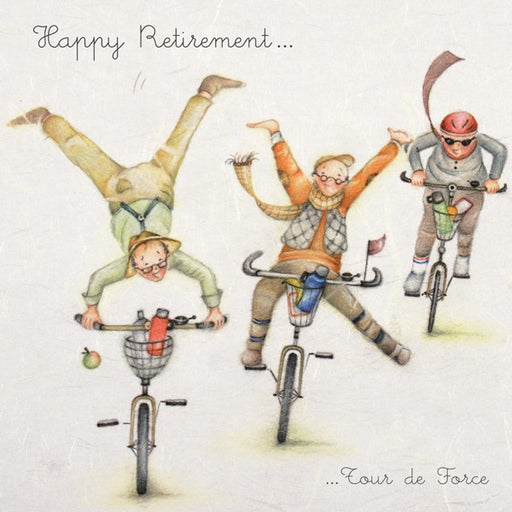 Retirement Card - Tour de Force - from Berni Parker