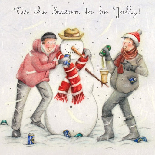 Man's Christmas Card - Tis The Season To Be Jolly! from Berni Parker