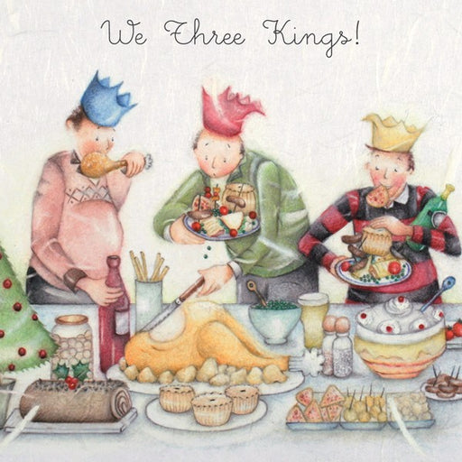 Man Christmas Card - We Three Kings! from Berni Parker
