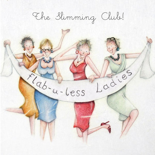 Slimming Club Card - Flab-u-less Ladies