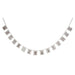 Merry Christmas Bunting - Silver and White